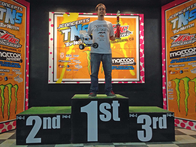 1. Lucas Sanford (Tekin) 2. John Schultz 3. Mikey Bustamante (Tekin)