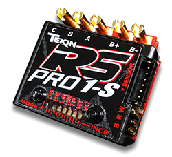 Tekin RS Pro Black Sensored Brushless ESC/Gen4 Eliminator Motor Combo (4.0T)